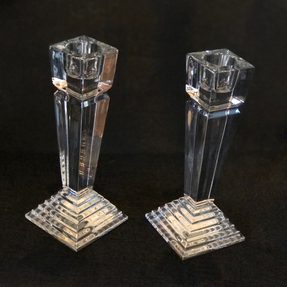 Lenox Ovations 6” candlesticks (pair)